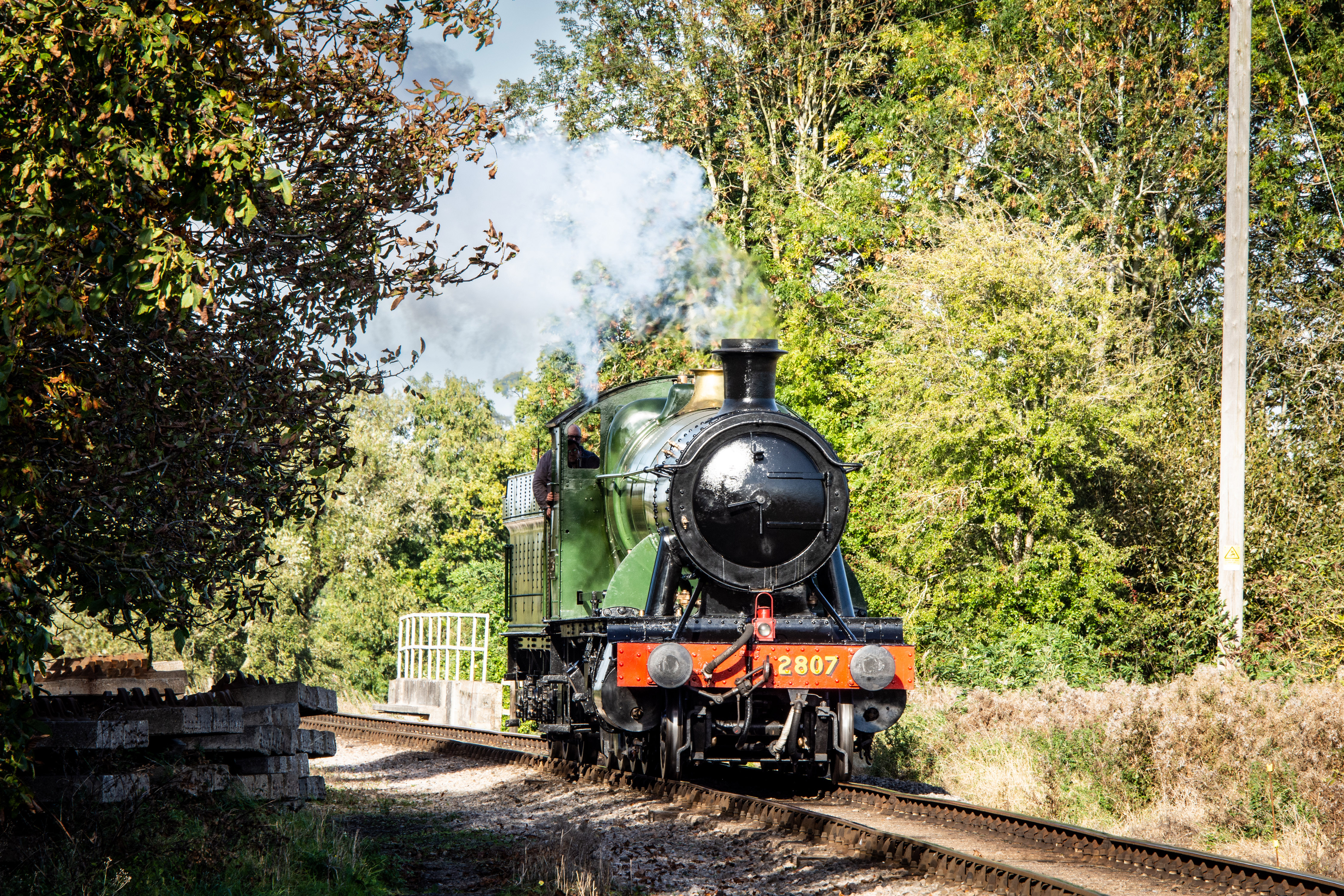 Approaching Hayles Abbey Halt 1 pic Ian Crowder.jpg