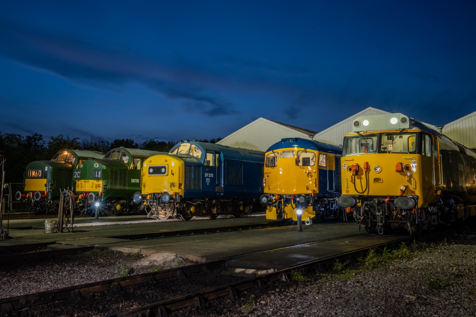Toddington Diesel Night Shoot - Main Image