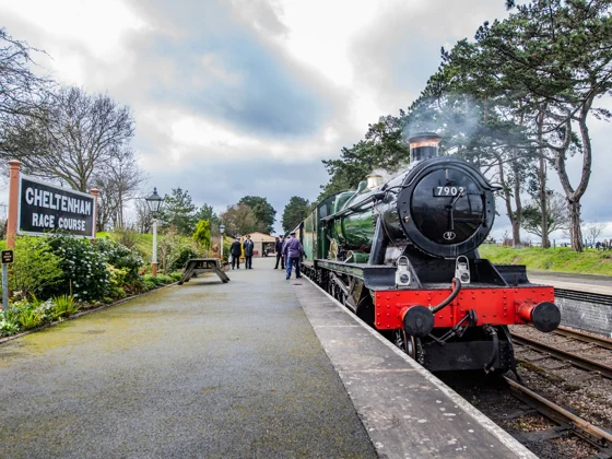 Cheltenham Races Train Cheltenham Race Course - Gloucestershire Warwickshire Steam Railway