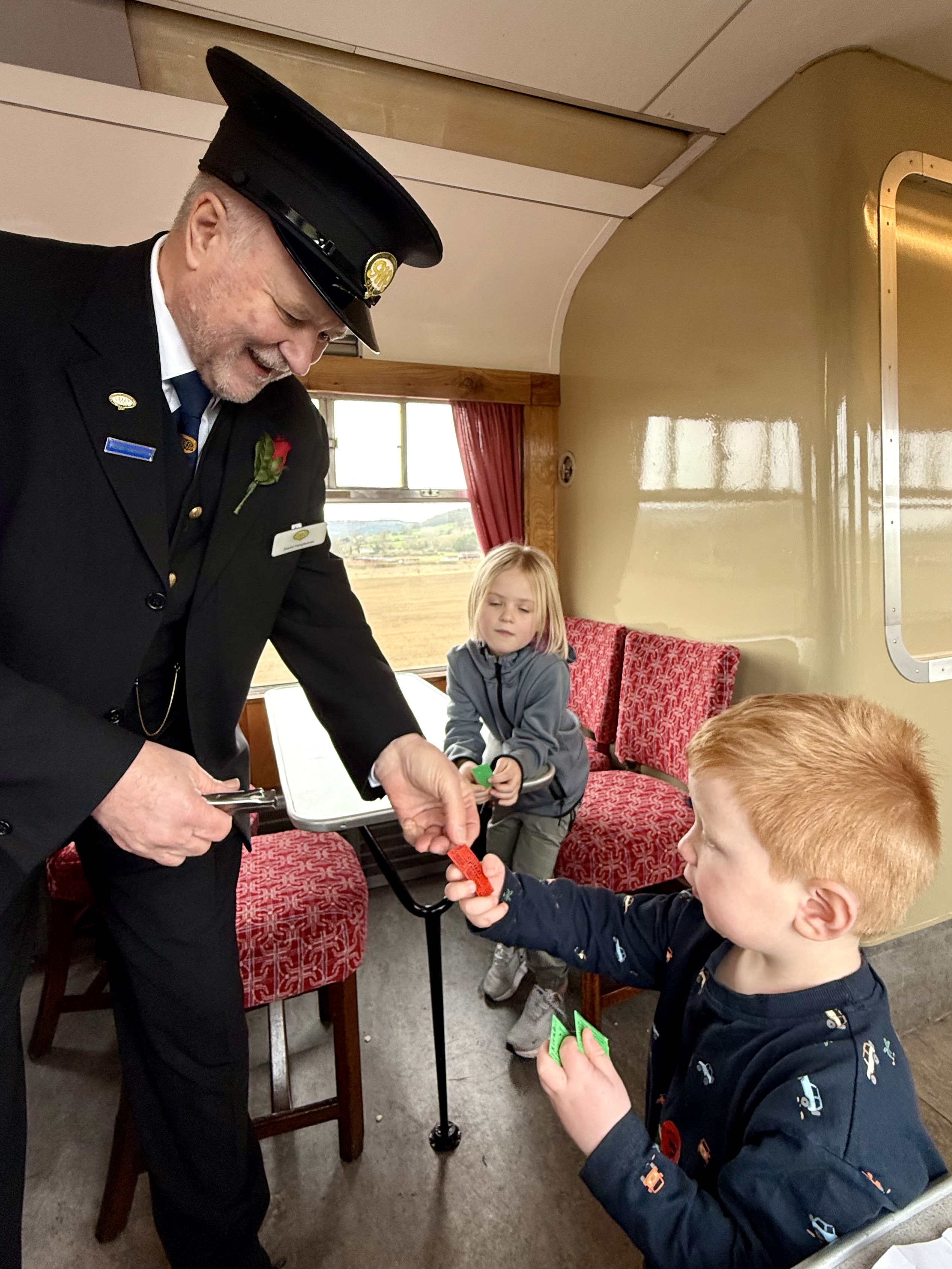 TTI David Hargreaves checks Vinnies ticket.jpeg