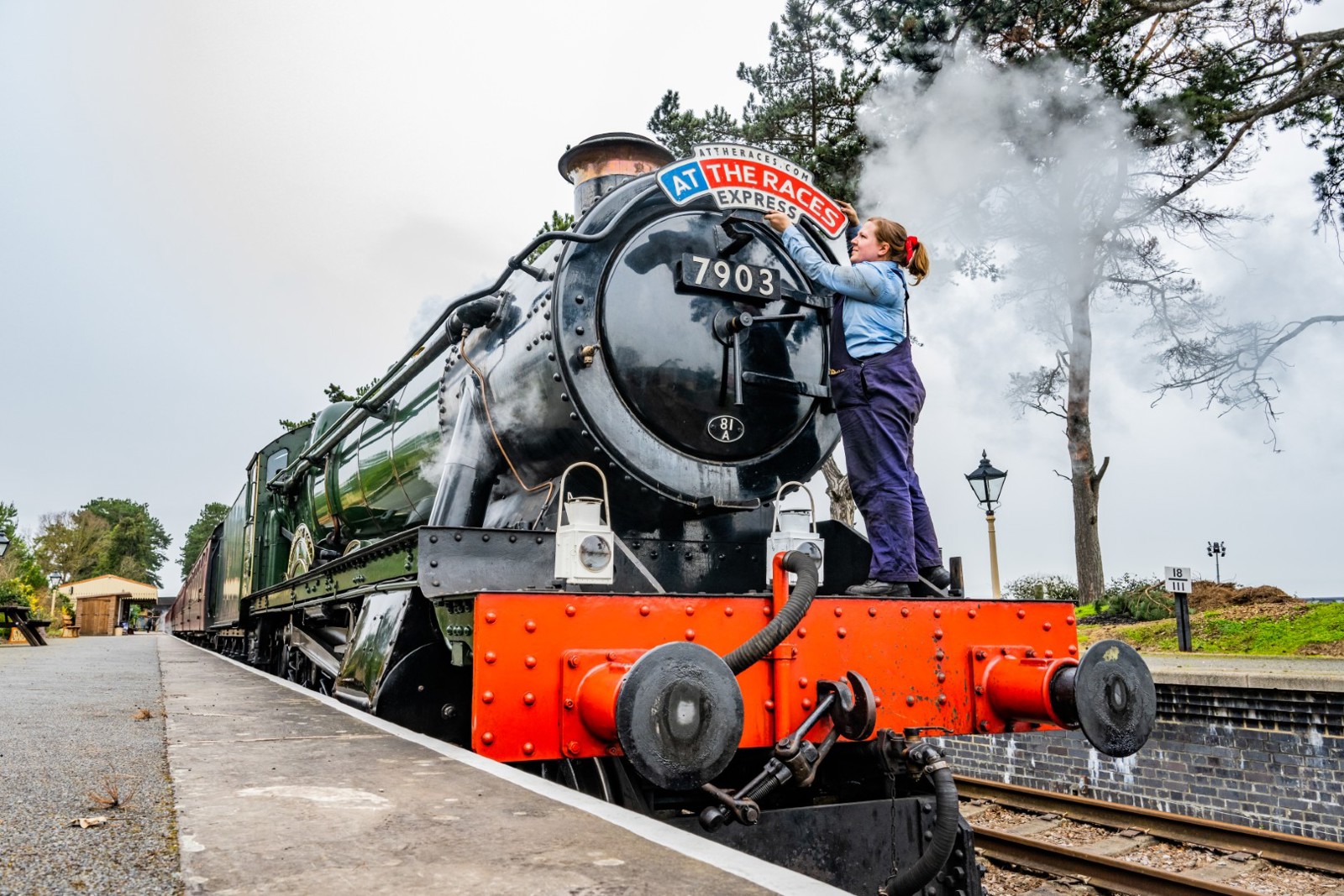 Race Trains - Gloucestershire Warwickshire Steam Railway