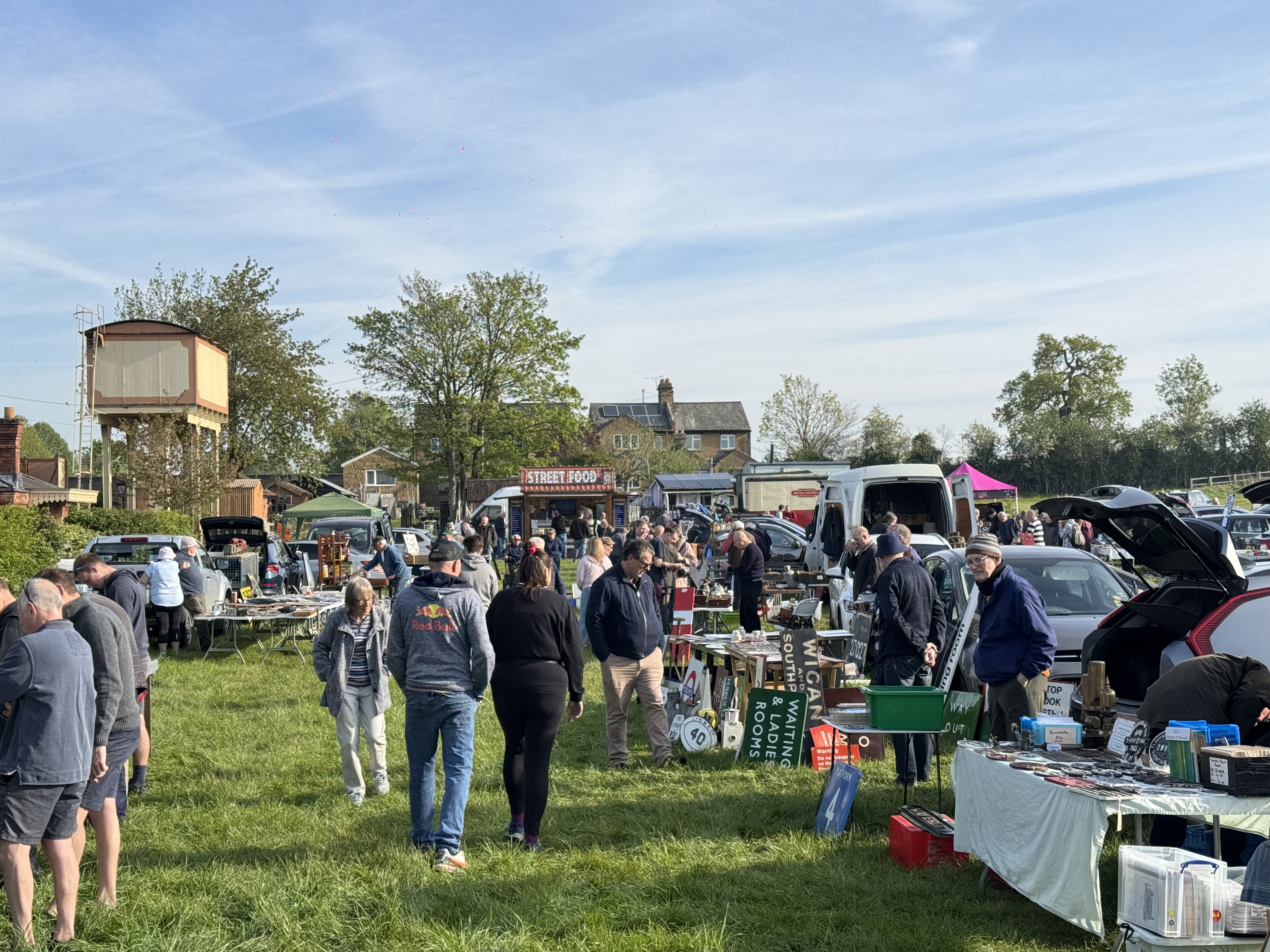 Autumn Railwayana Car Boot
